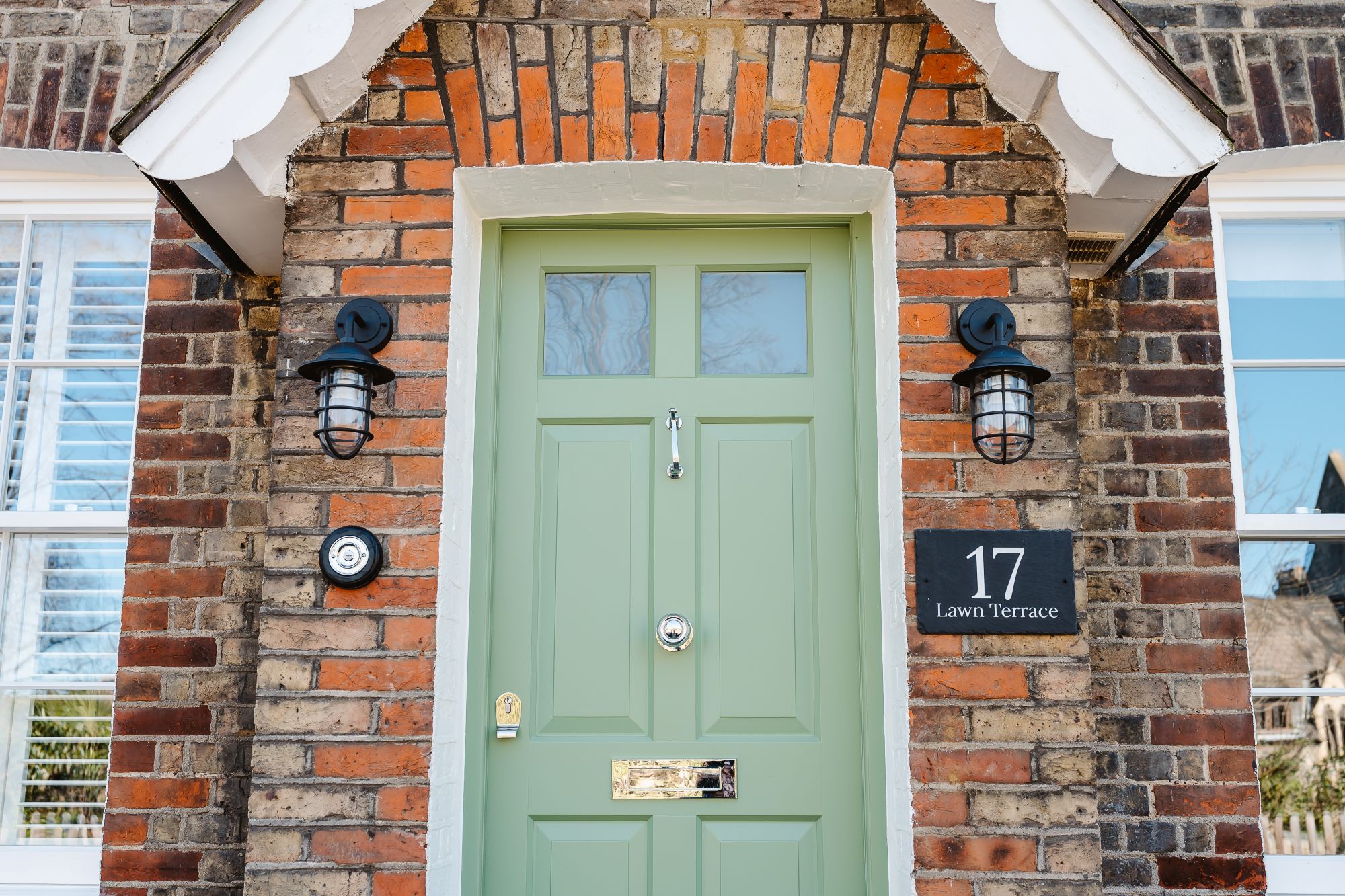 Timber Green Entrance Door 2
